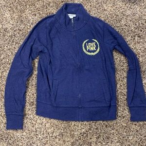Full zip crew from PINK by Victoria Secret